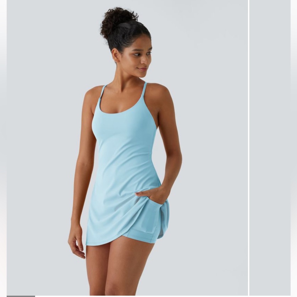2 Halara Easy Peasy Active Tennis Dresses